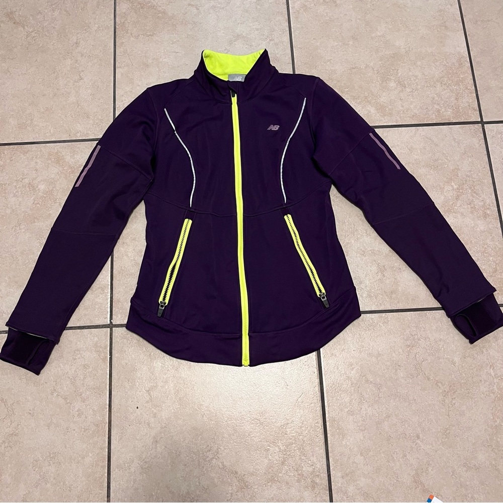New‎ Balance Heat Women’s Running Activewear Jacket Lined Full Zip Size S